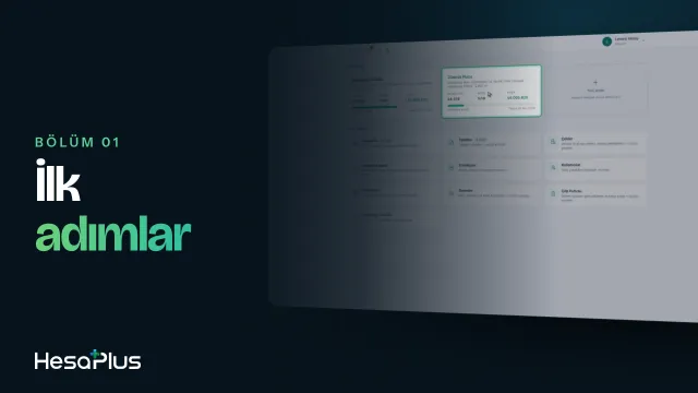 İlk adımlar eğitim videosu kapağı