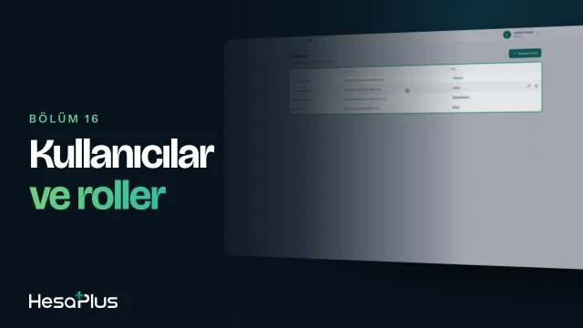 Kullanıcılar ve Roller eğitim videosu kapağı
